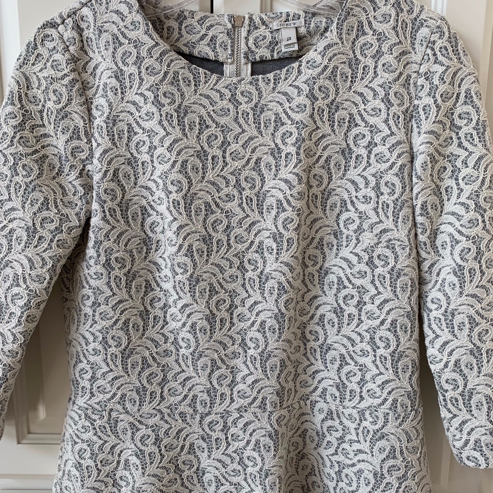Cute J. Crew Peplum Top, XS